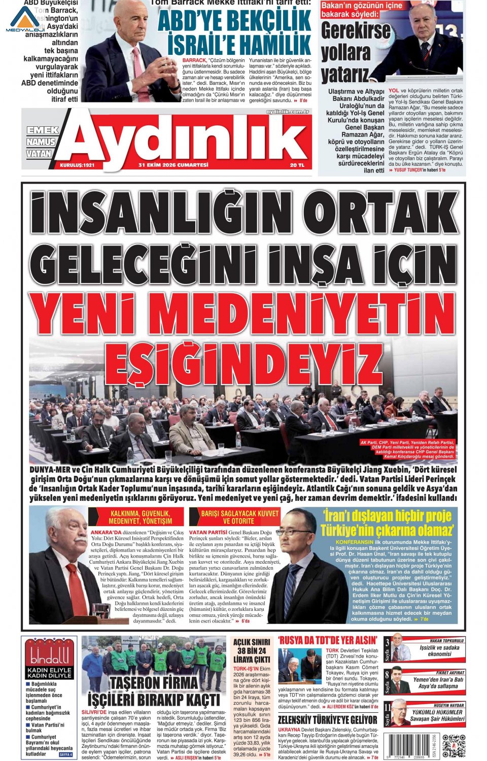 Aydınlık Gazetesi