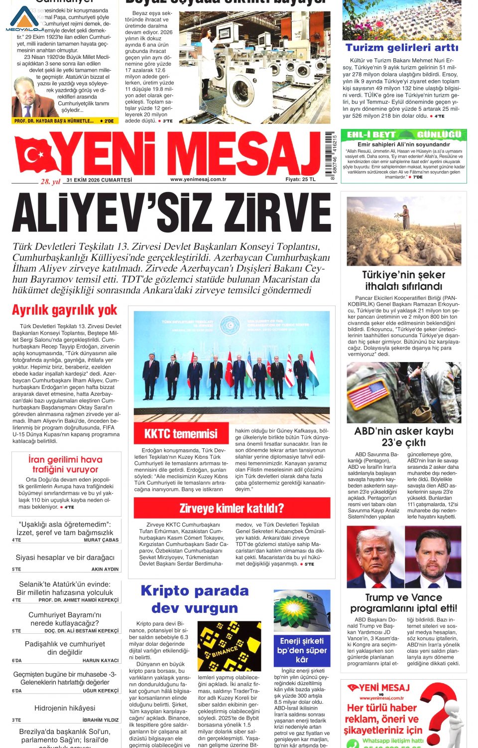Yeni Mesaj